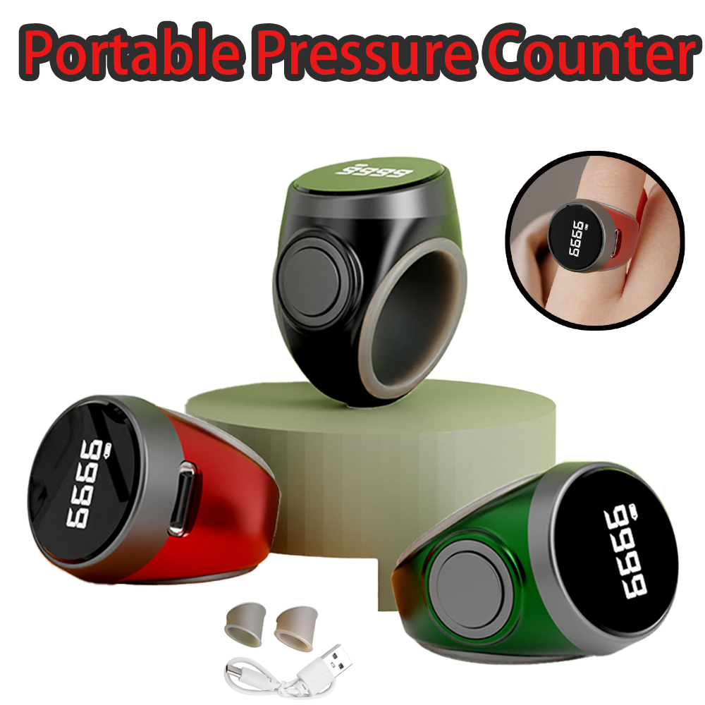 Badminton Counter - 18/20/22MM OLED Smart Tasbih Tally Digital