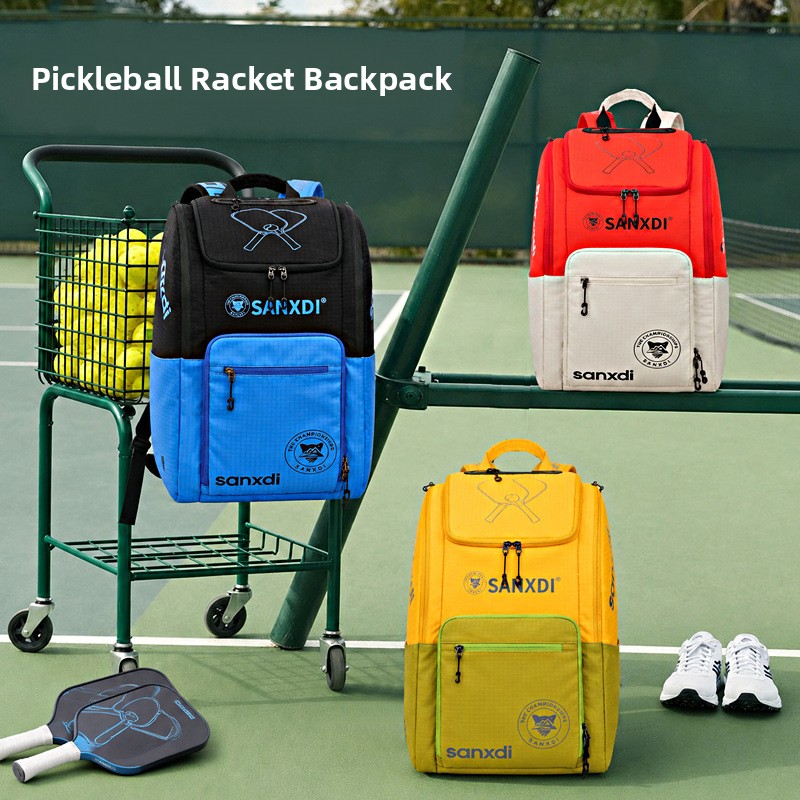 Backpack Racket Bag - Peak Sports Bag Large Capacity Tennis