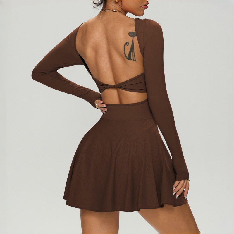 Women Long Sleeve Tennis Suit  - Badminton Outfit 评论和价格