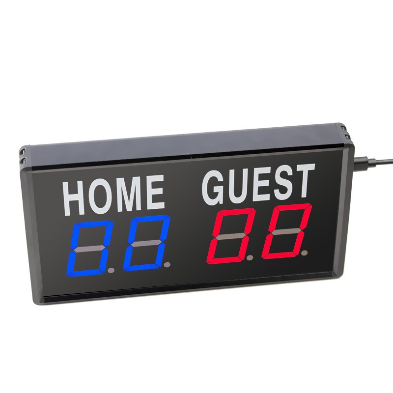 4 Digit LED Electronic Scorebo - Badminton Counter 评论和价格