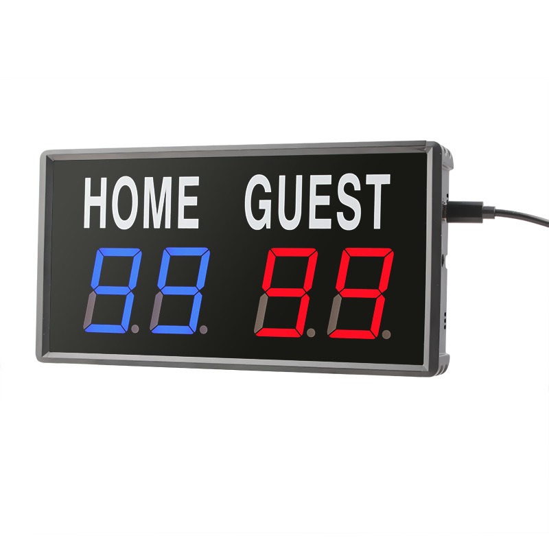4 Digit LED Electronic Scorebo - Badminton Counter 评论和价格