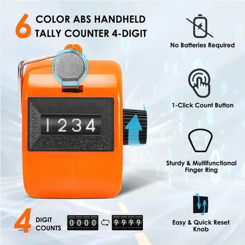 Handheld 4 Digital Tally Count - Badminton Counter 评论和价格