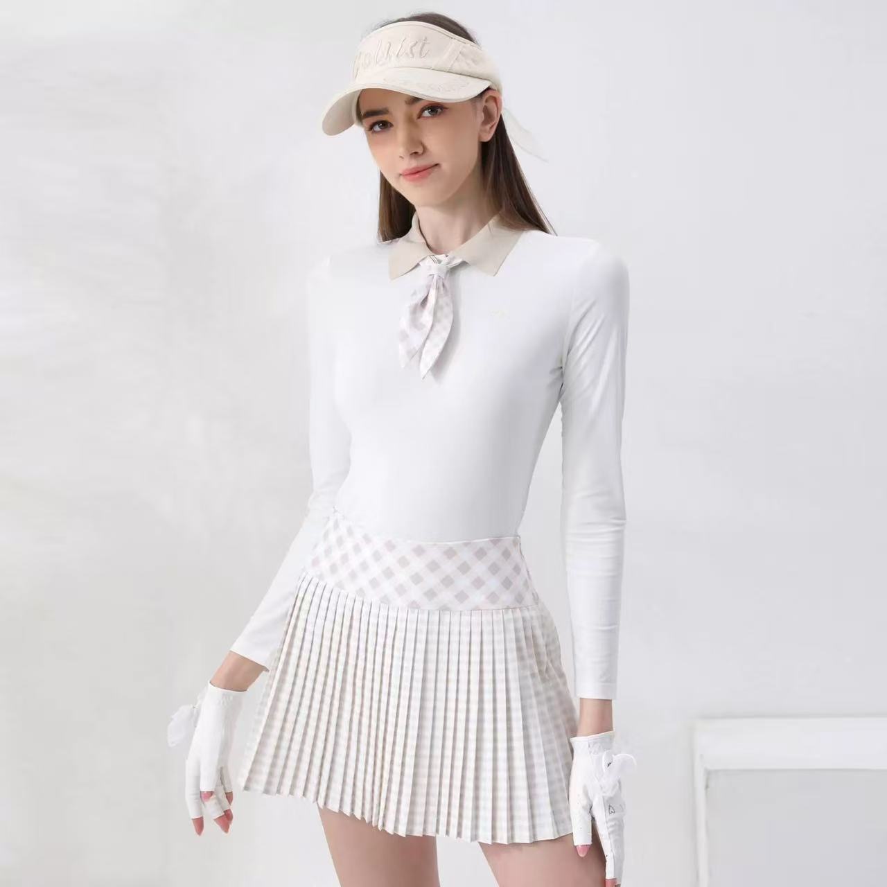 Women's Golf Long Sleeve Elast - Badminton Outfit 评论和价格