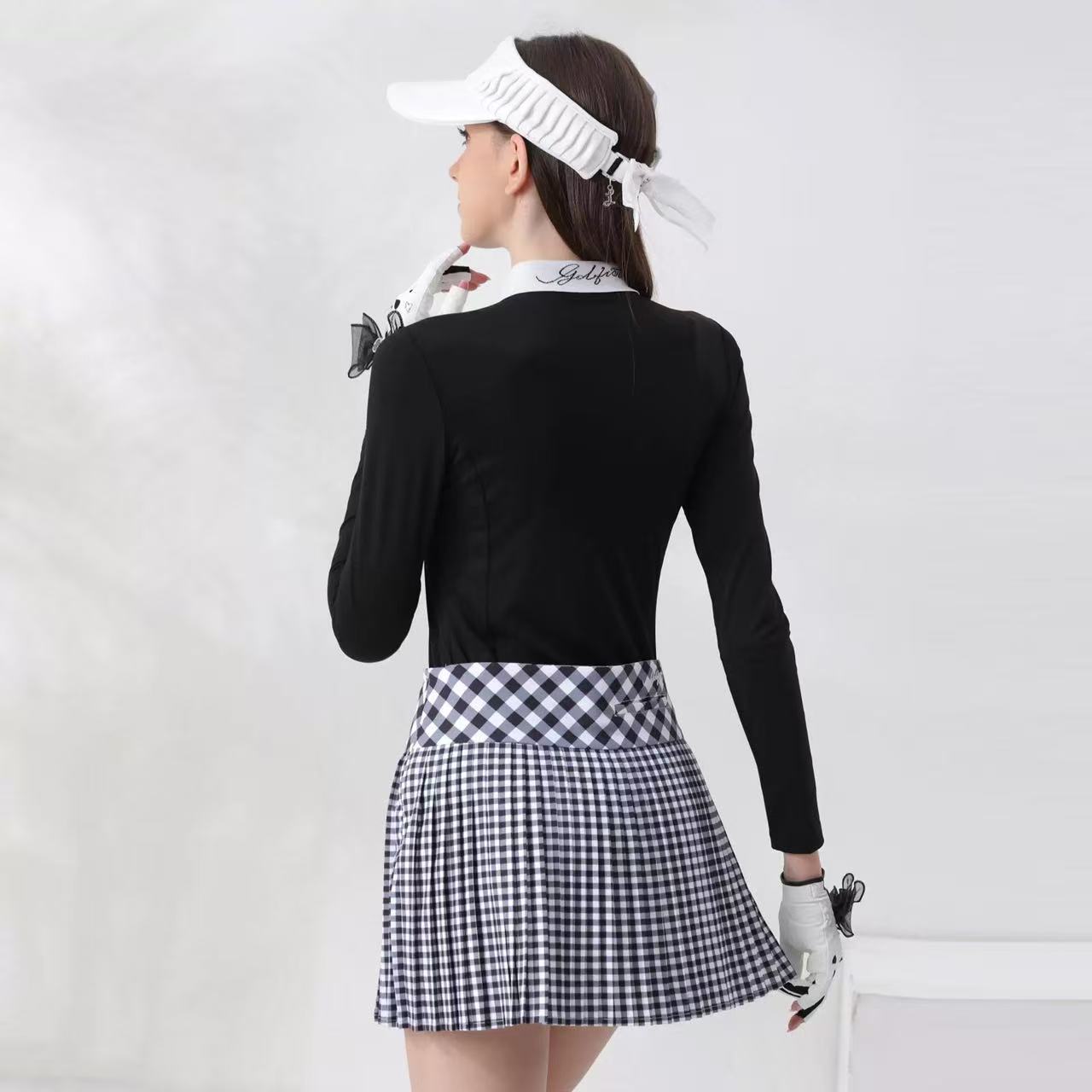Women's Golf Long Sleeve Elast - Badminton Outfit 评论和价格
