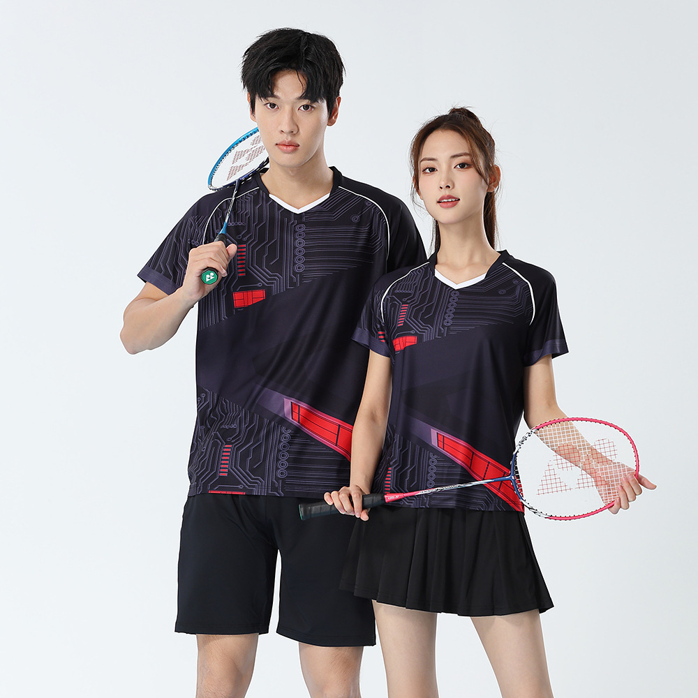 Women Two Piece Badminton Set  - Badminton Outfit 评论和价格